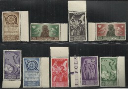 CORPO POLACCO POLISH BODY 1946 SOCCORSO DI GUERRA SERIE COMPLETA COMPLETE SET MNH - 1946-47 Corpo Polacco Periode