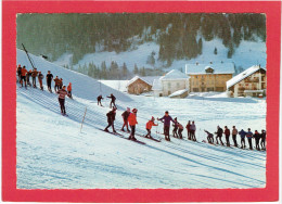 LA CHAPELLE D ABONDANCE 1969 PISTES DE SKI LES RAPES CARTE EN TRES BON ETAT - La Chapelle-d'Abondance