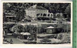 Bad Abbach, 1959,  Verlag: Eitner, Regensburg,  Postkarte, Frankatur,  Stempel, BAD ABBACH 13.5.59, Maße:14  X 9 Cm - Bad Abbach