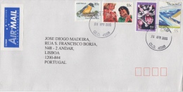 Australia Cover To Portugal - Cartas & Documentos