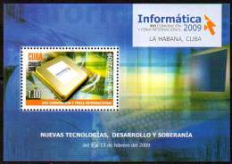 CUBA 2009 - Informatica 2009: Nouvelles Technologies (BF) - Unused Stamps