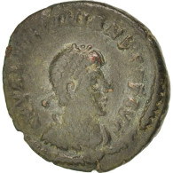 Monnaie, Valentinian II, Nummus, Cyzique, TTB+, Cuivre, RIC:19b - The End Of Empire (363 AD Tot 476 AD)