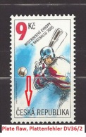 Czech Republic 2005 MNH ** Mi 442 Sc 3277 The 2005 European Championship In Baseball. Plate Flaw - Unused Stamps