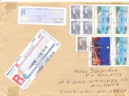 2013. France, The Letter By Registered Internationale Prioritaire Post - Covers & Documents