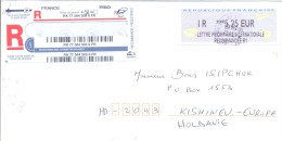 2013. France, The Letter By Registered Internationale Prioritaire Post - Cartas & Documentos