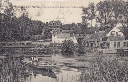 Villiers Sur Morin Le Morin Et Le Chalet De Belle Assise ( Circulée Timbrée 1912 TAXE TAMPON T  29 ) - Villiers Saint Georges