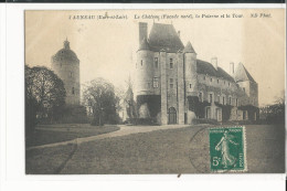 28 AUNEAU LE CHATEAU FACADE NORD LA POTERNE ET LA TOUR - Auneau