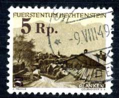 L0239) LIECHTENSTEIN 1949  Mi.#267  Used - Gebraucht