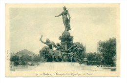 Frankrijk . Paris  - Le Triomphe De La République - De Dalou - Statue