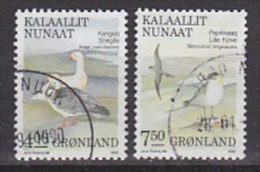 Greenland 1990 Birds 2v Used (27063B) - Gebraucht