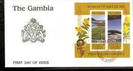 Japan South Korea  2002 World Cup Soccer The Gambia Group C Costarica, Brazil, Turkey And China Mondiale 2002 - 2002 – Südkorea / Japan