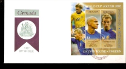 2002 Fifa Wold Cup Korea And Japan GRENADA SECOND ROUND SWEDEN - SENEGAL 1-2 - 2002 – Südkorea / Japan