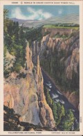 USA, Needle In Grand Canyon Near Tower Fall, Yellowstone National Park, Unused Linen Postcard [16580] - USA National Parks