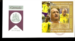 2002 Fifa Wold Cup Korea And Japan GRENADA SECOND ROUND BRAZIL - BELGIUM 2-0 - 2002 – Zuid-Korea / Japan