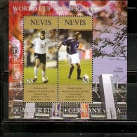 Sud Korea And Japan 2002 Soccer World Cup NEVIS QUARTER FINAL  GERMANY USA - 2002 – Corée Du Sud / Japon