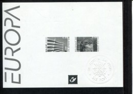 BELGIE POSTFRIS MINT NEVER HINGED POSTFRISCH EINWANDFREI OCB 3291 3292 EUROPA - Feuillets N&B Offerts Par La Poste [ZN & GC]