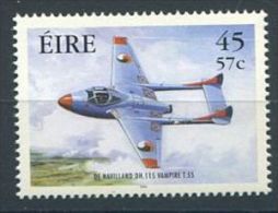 155 IRLANDE 2000 - Avion Vampire T55 (Yvert 1289) Neuf ** (MNH) Sans Trace De Charniere - Ungebraucht