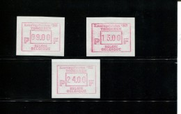 BELGIE POSTFRIS MINT NEVER HINGED POSTFRISCH EINWANDFREI OCB ATM71 SET 9-13-24 - 1980-99