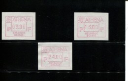 BELGIE POSTFRIS MINT NEVER HINGED POSTFRISCH EINWANDFREI OCB ATM69 SET 9-13-24 - 1980-1999