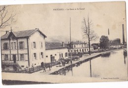 FROUARD  -  La Gare Et Le Canal - Frouard