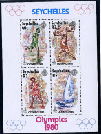 Seychelles**  Bloc N° 14 - Jeux Olympique De Moscou - Seychellen (1976-...)