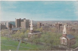 USA, New Haven, Conn, The Three Churches On The Green, Unused Postcard [16656] - New Haven