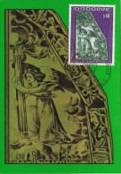 16746. Tarjeta Maxima ANDORRA La Vieja 1970. Retablo San Joan De Caselles - Maximumkarten (MC)