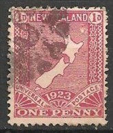 Timbres - 0céanie - Nouvelle Zélande - 1923 - 1  Penny - - Oblitérés