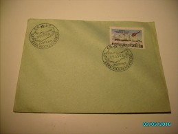 USSR RUSSIA  DRIFTING STATION , HELICOPTER , 1958 DAY OF COLLECTORS MOSCOW .  COVER  , O - Stazioni Scientifiche E Stazioni Artici Alla Deriva