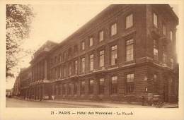 Delcampe - Themes Div -ref M531- Industrie -numismatique -paris -hotel Des Monnaies -la Facade  -carte Bon Etat  - - Münzen (Abb.)