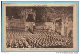 Casino De MONTE - CARLO ---Salle De Théâtre -- Loge Du Prince   ( Jolie CPA à Voir !!)   R803 - Opéra & Théâtre