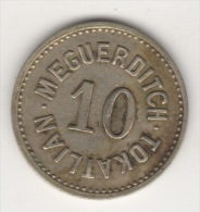 TURQUIE ,TURKEI,TURKEY, MEGUERDITCH ,TOKATLIAN ,10 NICKEL  OLD TOKEN   !!!! - Casino