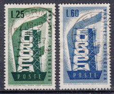 EUROPA - CEPT - Michel - 1956 - ITALIË - Nr 973/74 - Gest/Obl/Us - 1956