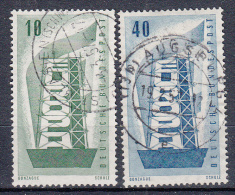 EUROPA - CEPT - Michel - 1956 - DUITSLAND - Nr 241/42 - Gest/Obl/Us - 1956