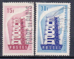 EUROPA - CEPT - Michel - 1956 - FRANKRIJK - Nr 1104/05 - Gest/Obl/Us - 1956