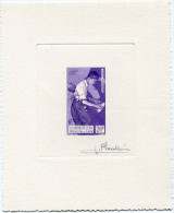 LAOS EPREUVE D'ARTISTE DU PA 26   20K. JOUEUR DE KONG SIGNEE PAR LE GRAVEUR J. PHEULPIN - Laos
