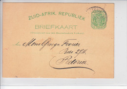 ENTIER   -1899 -  POUR PRETORIA - Ohne Zuordnung