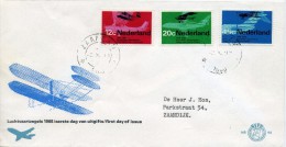 PAYS BAS Nederland 1968 Lettre - Cartas & Documentos