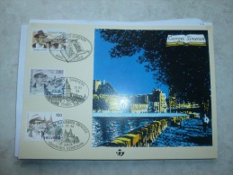 Belgie Belgique Simenon - Souvenir Cards - Joint Issues [HK]