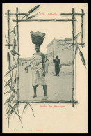 AFRICA - ANGOLA - LUANDA - COSTUMES- Mulher Dos Musseques ( Ed. Osorio & Seabra Nº 206)carte Postale - Angola
