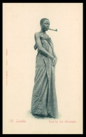 ANGOLA - LUANDA - COSTUMES- Rapariga Dos Dos Musseques ( Ed. Osorio & Seabra Nº 212)carte Postale - Angola