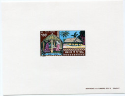 WALLIS ET FUTUNA EPREUVE DE LUXE DU PA 85 NOEL - Imperforates, Proofs & Errors