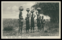 MOÇAMBIQUE - COSTUMES - Arredores De Lourenço Marques ( Ed. Santos Rufino Nº 3/G 4) Carte Postale - Mozambique