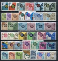 Europa-CEPT 1967 Completo ** MNH. - Komplette Jahrgänge