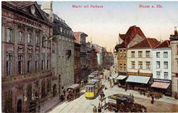 NEUSS A Rhein - Nordrh. W. - Marktplatz Mit Rathaus - Tram - Neuss