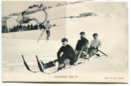 - NSW - Australian Alps A., Kerry & Co, Sydney, Mont Koscuisko, Tobogganing, Luge, Non écrite, TBE, Scans. - Sonstige & Ohne Zuordnung