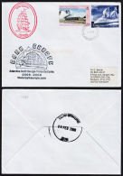 C5116 BRITISH ANTARCTIC TERRITORY (BAC) 2009,   Postally Carried Cover Port Lockroy To UK - Cartas & Documentos