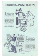 Buvard VIN Le Postillon Histoire Du Postillon 1 Et 2 - Schnaps & Bier