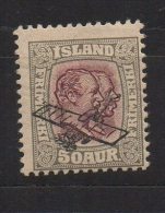 P519.-. ICELAND / ISLANDIA - 1929 . SC#: C 2 - PLANE OVERPRINTED .-. MH .  CV:US$ 49.00 - Posta Aerea