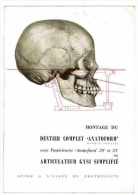 GUIDE MONTAGE DU DENTIER COMPLET ANATOFORM POUR PROTHESISTE DENTAIRE MEDECINE TREY PARIS 1958 - Other Plans